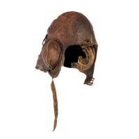 AV-105. WWII Royal Canadian Air Force Zip Ear Helmet.