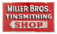 "Miller Bros. Tinsmithing Shop"