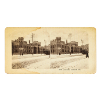 "New Armouries London ONT." Stereograph (2)