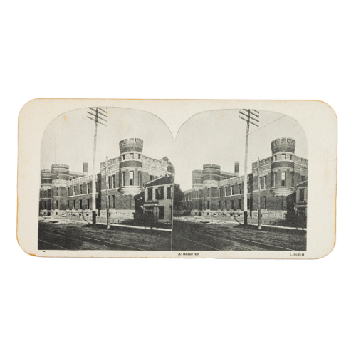 "Armouries, London" Stereograph (2)