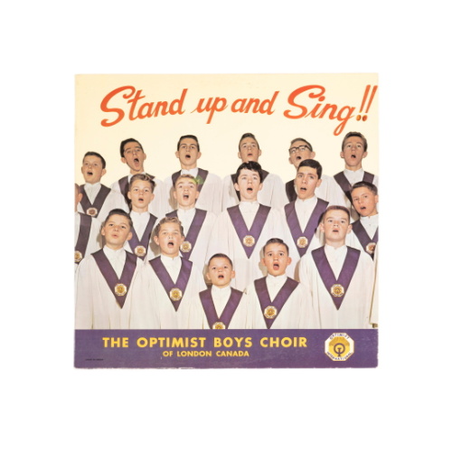 Stand Up and Sing Optimist Boys Choir Record