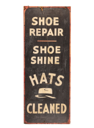 Capital Shoe Sign