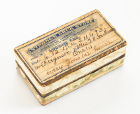 "Strong's Drug Store" Pill Box