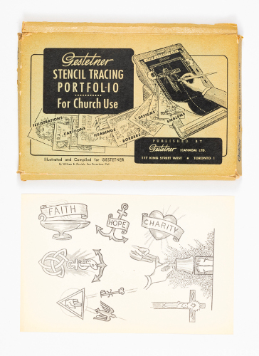 Church Use Stencils for a Gestetner Duplicator