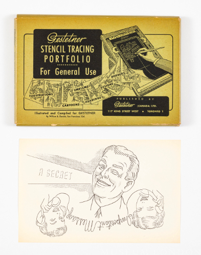 Gestetner General Use Stencil Tracing Portfolio