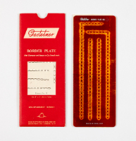 Gestetner Border Plate No. 41