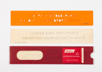 Gestetner Lettering Guide No. 102