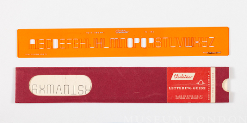 Gestetner Lettering Guide No. 194