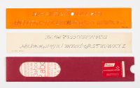 Gestetner Lettering Guide No. 223
