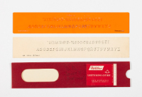 Gestetner Lettering Guide No. 232