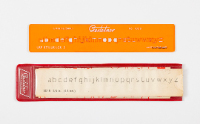 Gestetner Lettering Guide No. 102B