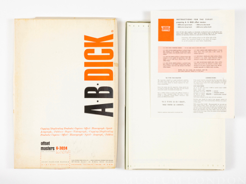A.B. Dick Stencils