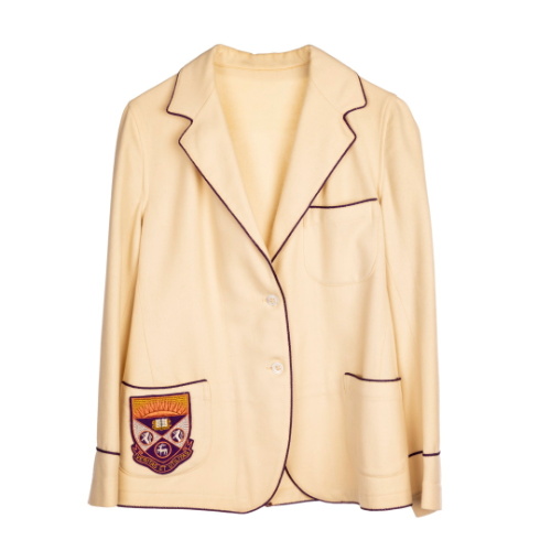 Cream-Coloured Western University Blazer