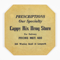 "Cappy Rix" Coaster