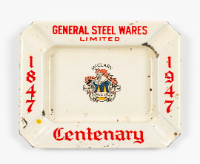 GSW (General Steel Wares) Souvenir Ashtray - 1847-1947