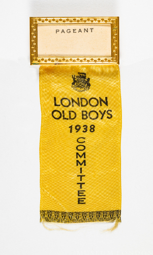 London Old Boys 1938 Committee - Pageant Pin