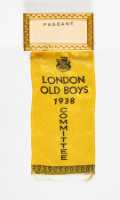 London Old Boys 1938 Committee - Pageant Pin