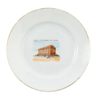 Souvenir Plate, Hotel London