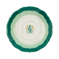 Hotel London Saucer with Green Edge