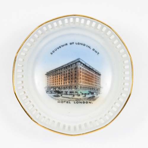 Souvenir Dish, Hotel London
