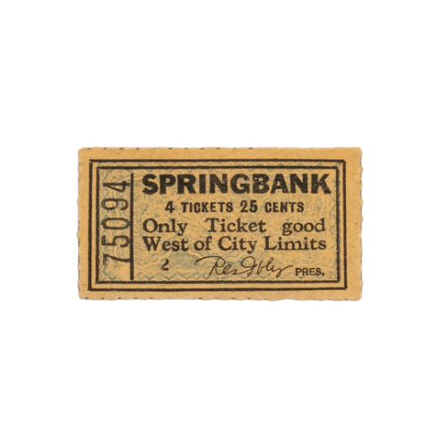 LSR Ticket, pre 1951