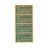 LSR Ticket, Johnston Bros. XXX Bread
