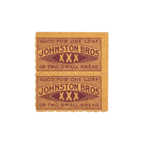 Johnson Bros. XXX Bread Ticket