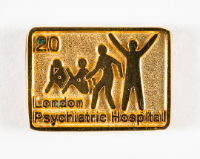 "#20 London Psychiatric Hospital" Pin