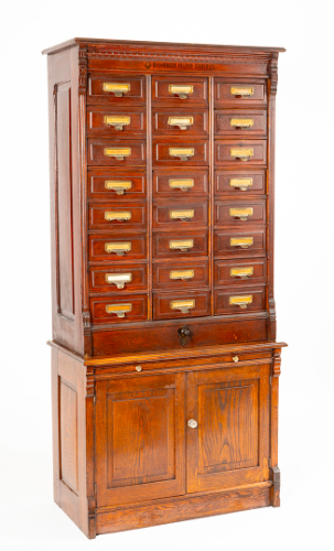 Card Catalogue Cabinet