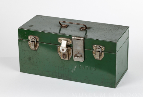 Green Metal Toolbox
