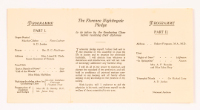 Victoria Hospital Training School of Nurses Graduation Program