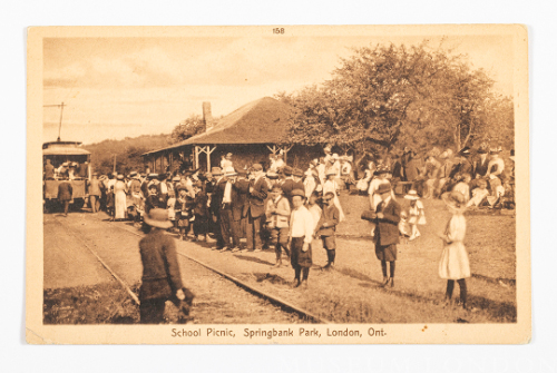 "School Picnic, Springbank Park, London, Ont."