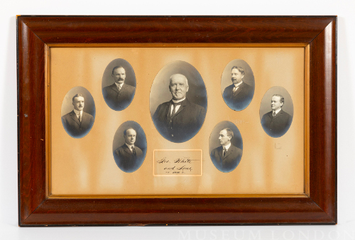 Photo Montage: George and Susan White and Sons