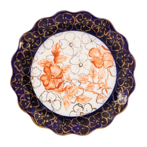 Dinner Plate with Scalloped Edge
