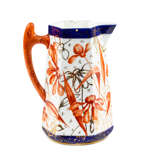 Tall Octagonal Pitcher