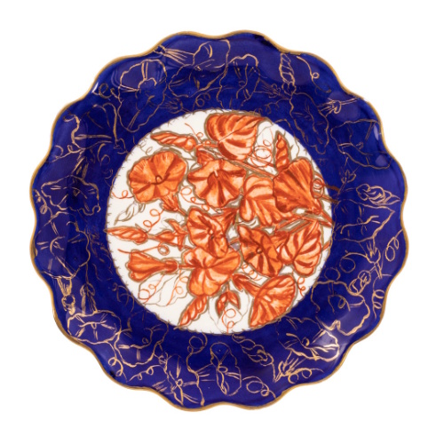 Dinner Plate with Scalloped Edge