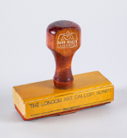 "London Art Gallery Board - Chairman" Stamp