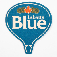 Labatt's Blue Balloon Coaster
