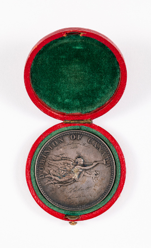 Silver Medal Centennial Exhibition Philadelphia, Canadian Commission Award 1876