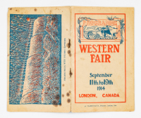 Western Fair, September 11th to 19th, 1914