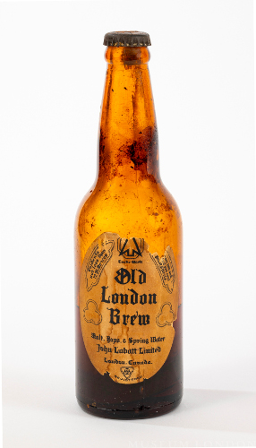 12 fl. Oz. Old London Brew Longneck Bottle