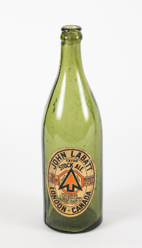 21 fl. oz.. John Labatt Extra Stock Ale for Export Bottle