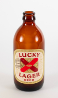 Labatt's Lucky Lager Stubby Bottle