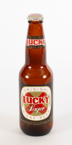 Lucky Lager Original Bottle