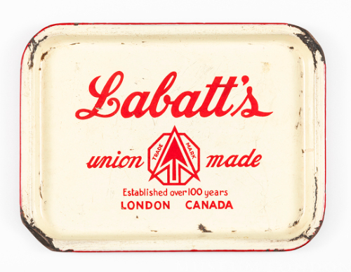 "Labatt's Union Made" Serving Tray