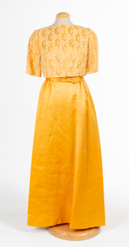 Gold Gown and Jacket