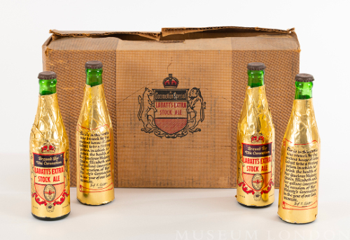 Labatt's Extra Stock Ale Coronation Special Carton with Bottles