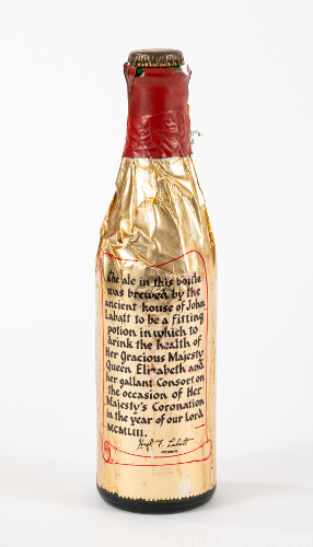 12 fl. oz.  "Labatt's Extra Stock Ale" Bottle (Coronation Special)