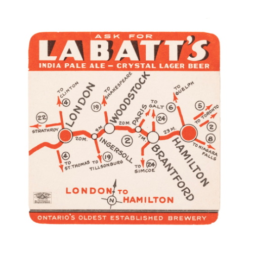 Road Map Series - London to Hamilton Coaster