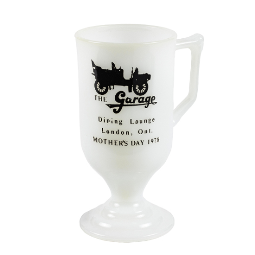 "The Garage" Glass Coffee Mug